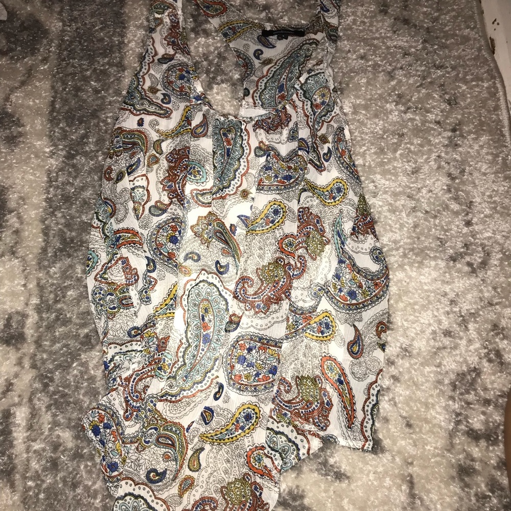 Ambiance paisley tank top